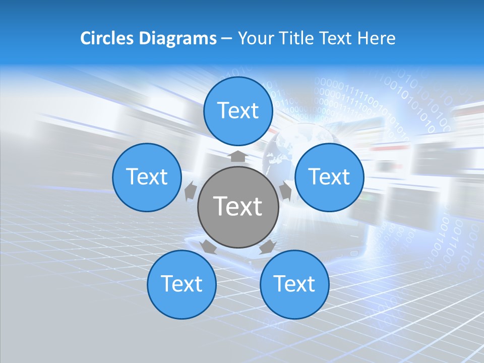 Technology Web Global PowerPoint Template
