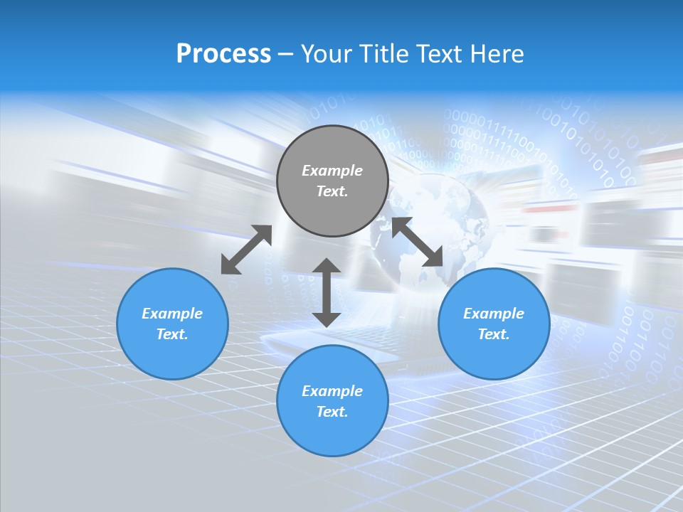 Technology Web Global PowerPoint Template