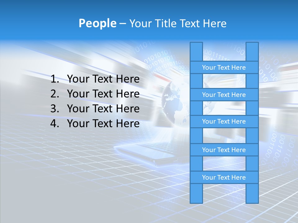 Technology Web Global PowerPoint Template