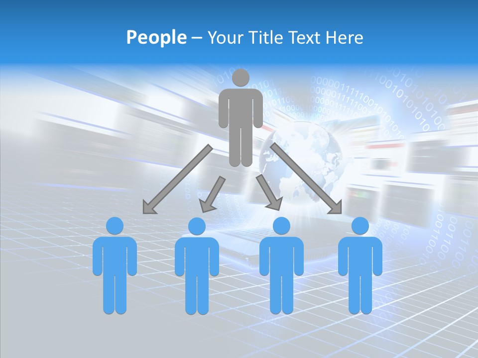 Technology Web Global PowerPoint Template