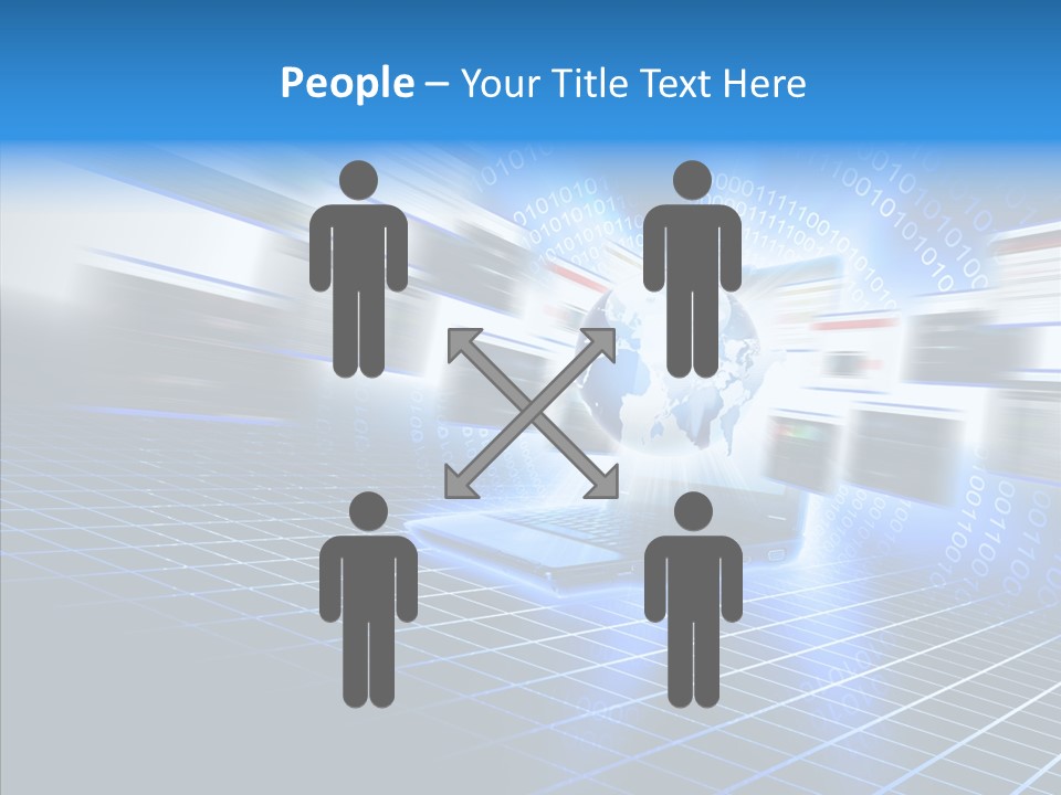 Technology Web Global PowerPoint Template