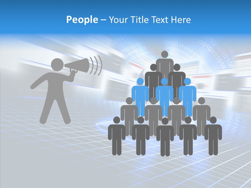 Technology Web Global PowerPoint Template