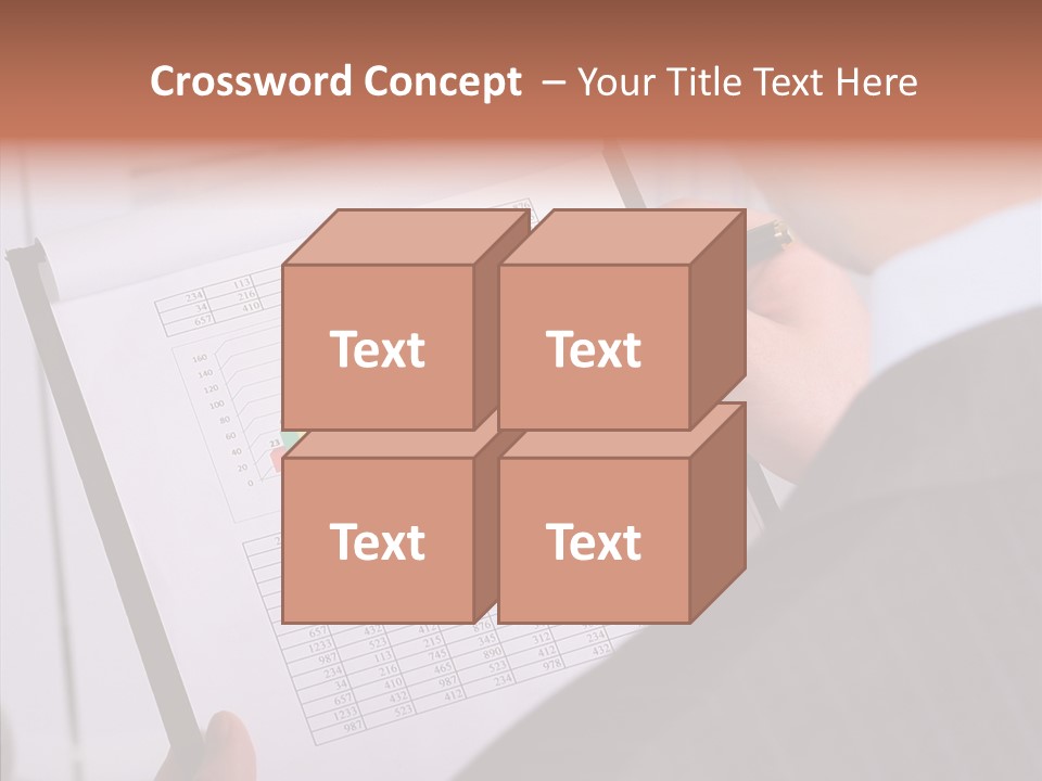 Work Information Data PowerPoint Template