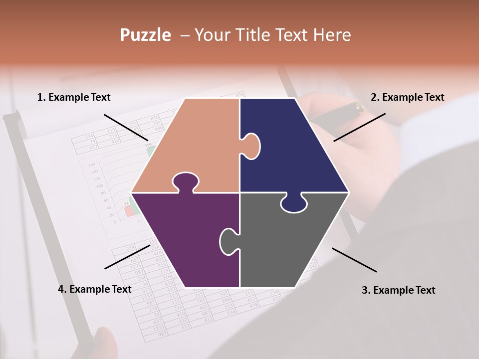 Work Information Data PowerPoint Template