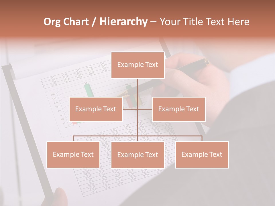 Work Information Data PowerPoint Template
