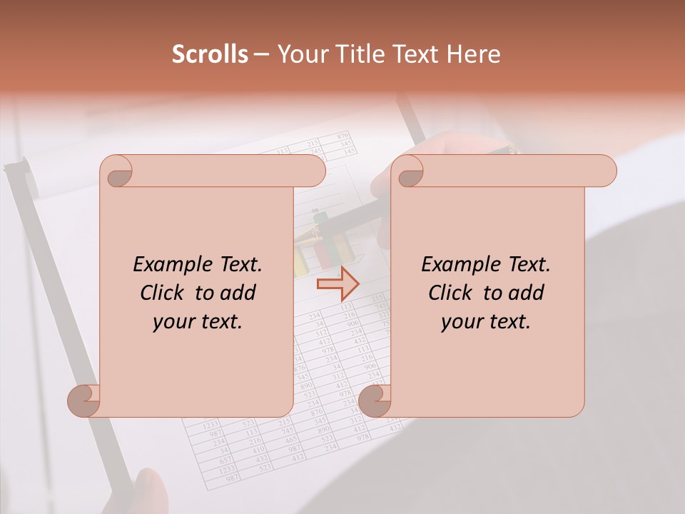 Work Information Data PowerPoint Template