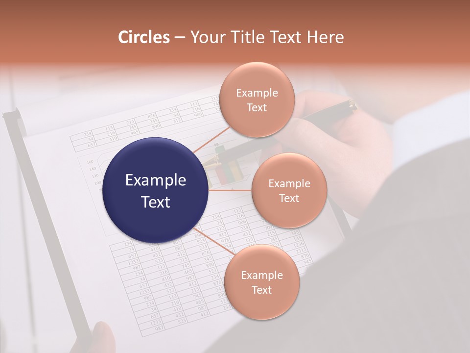 Work Information Data PowerPoint Template