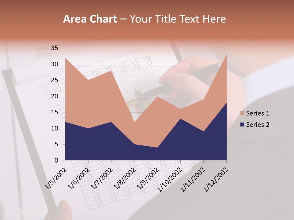 Work Information Data PowerPoint Template