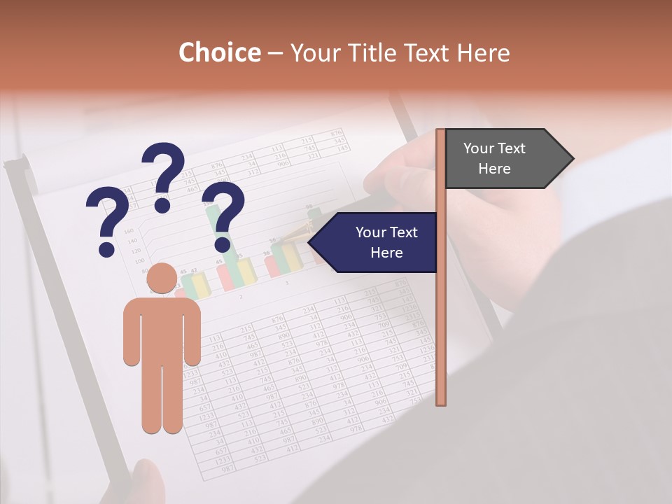 Work Information Data PowerPoint Template