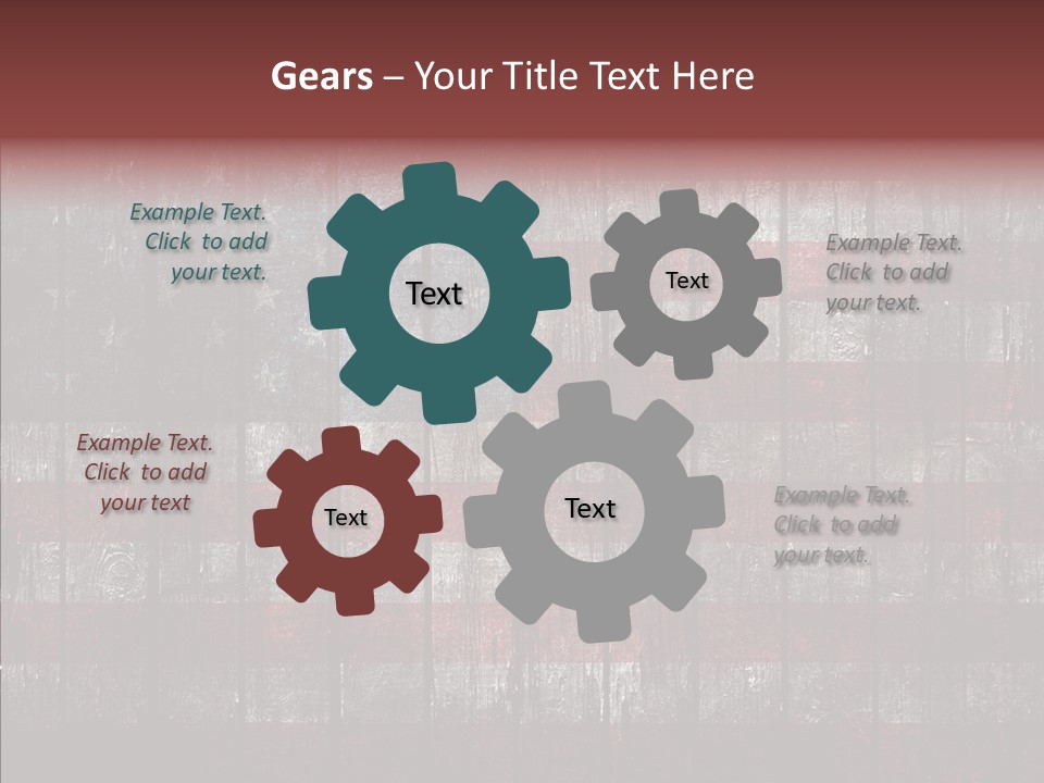Old Design Board PowerPoint Template
