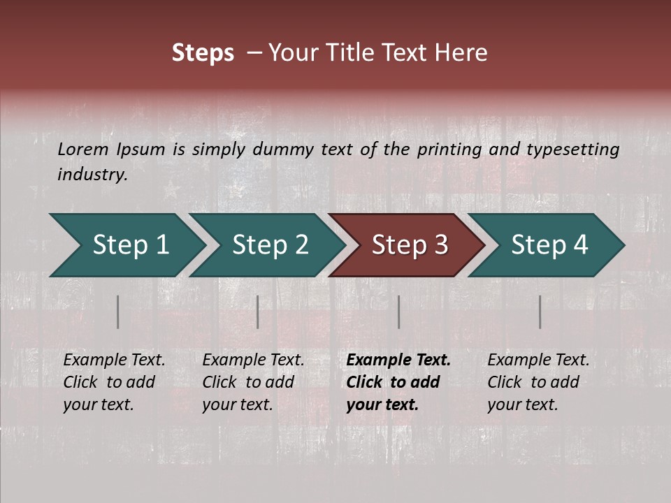 Old Design Board PowerPoint Template