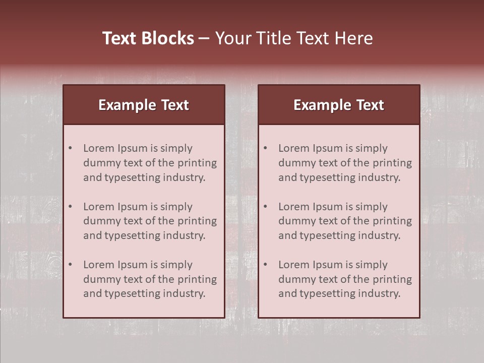 Old Design Board PowerPoint Template