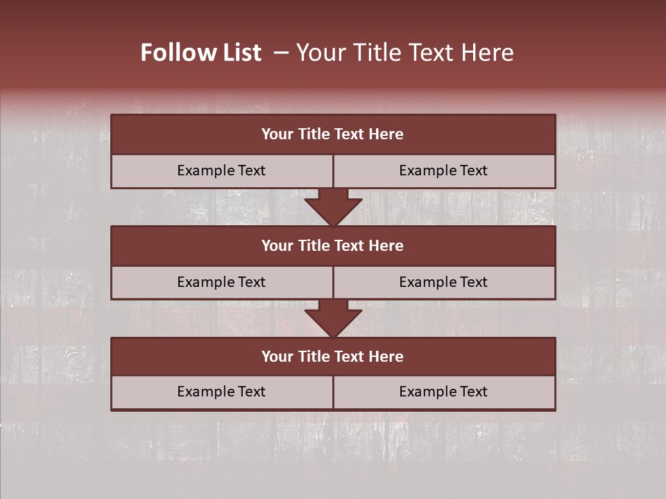 Old Design Board PowerPoint Template
