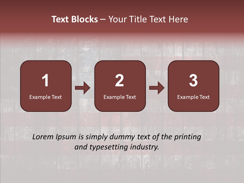 Old Design Board PowerPoint Template