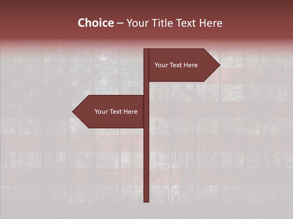 Old Design Board PowerPoint Template