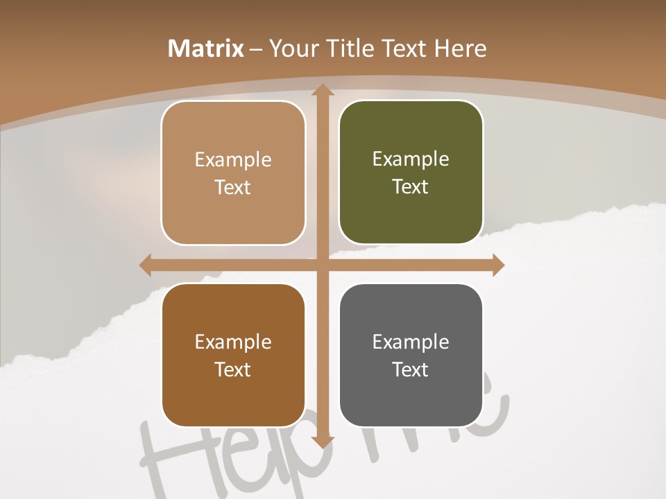 Celebration Flag Stain PowerPoint Template