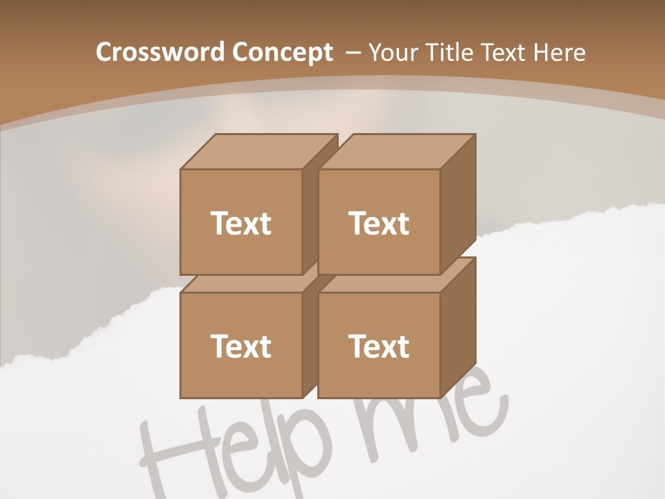 Celebration Flag Stain PowerPoint Template