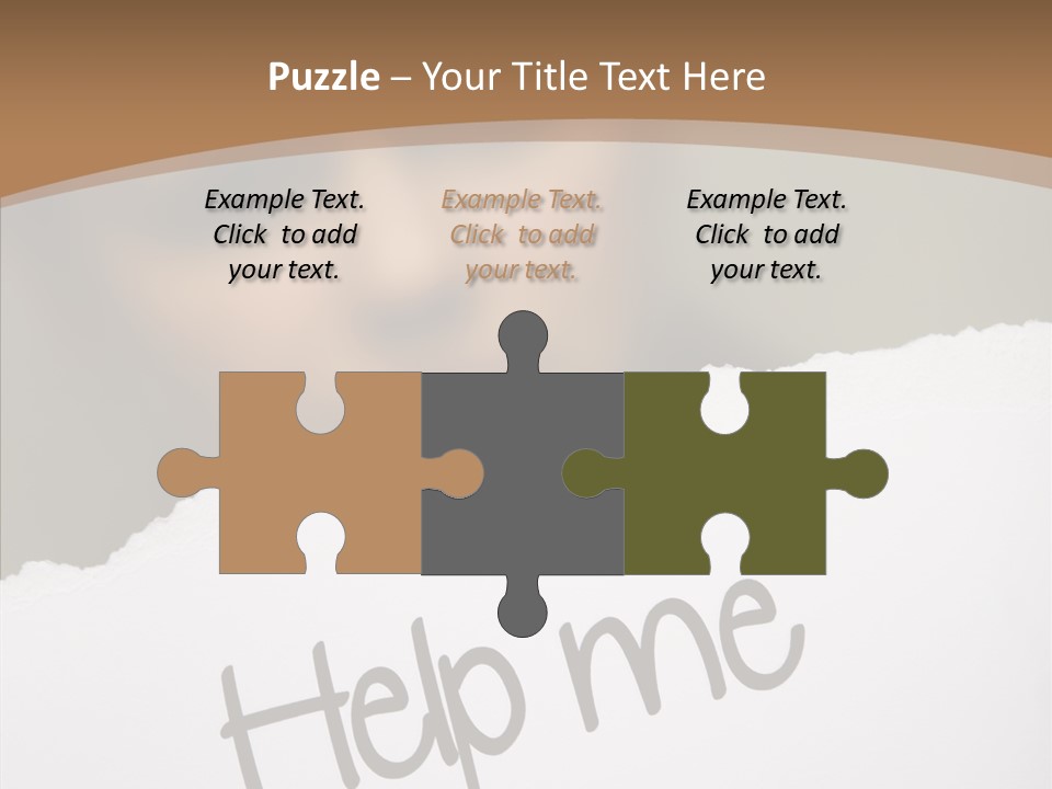 Celebration Flag Stain PowerPoint Template