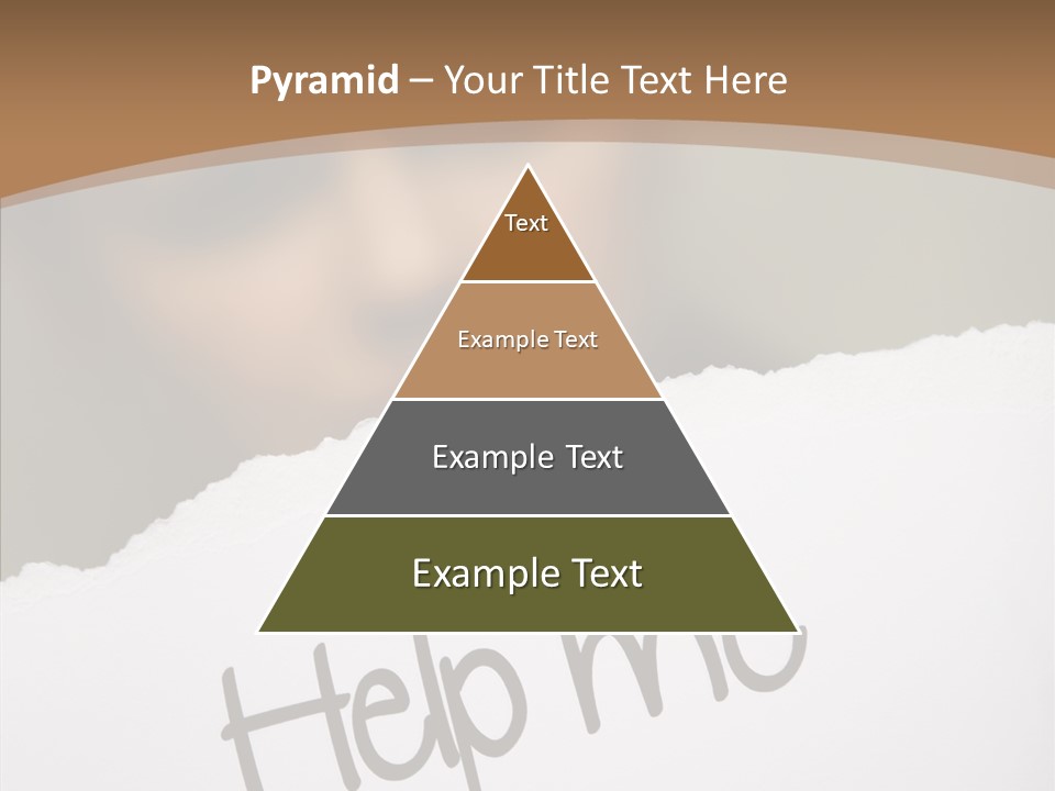 Celebration Flag Stain PowerPoint Template