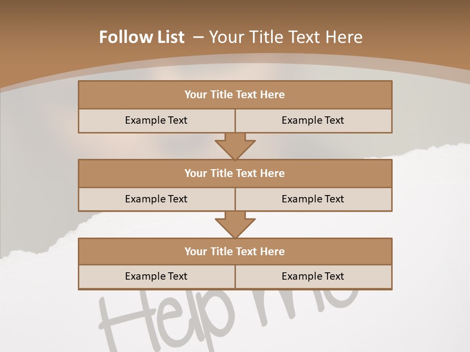 Celebration Flag Stain PowerPoint Template