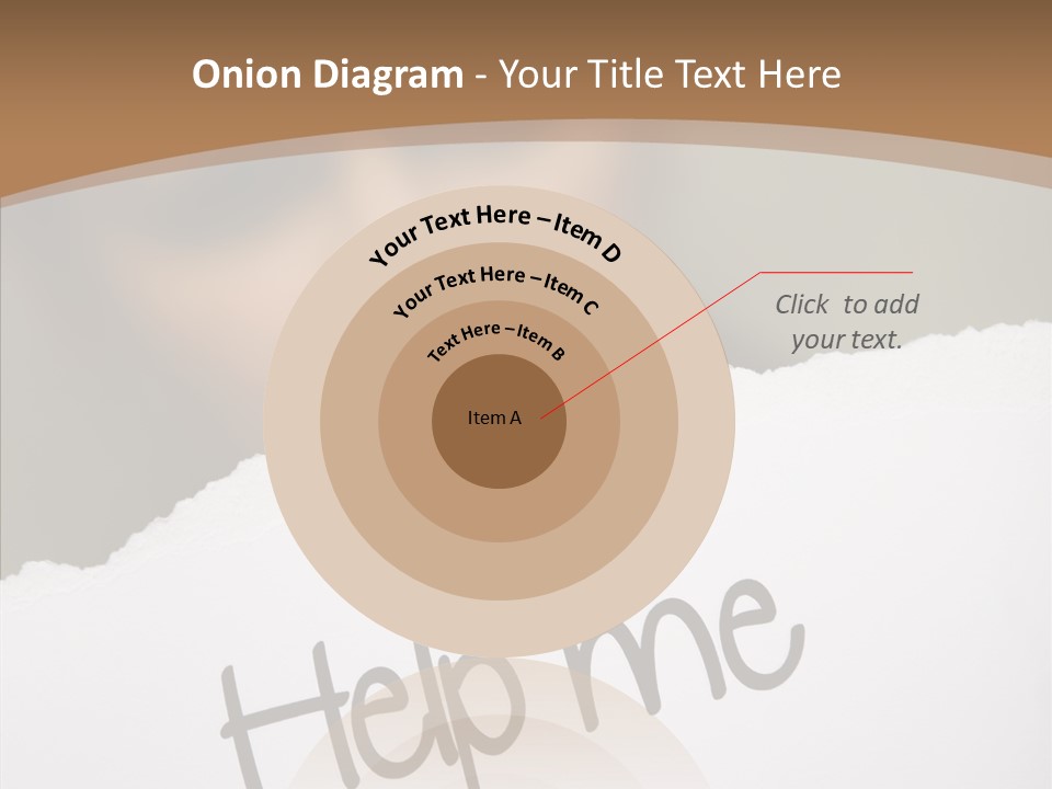 Celebration Flag Stain PowerPoint Template