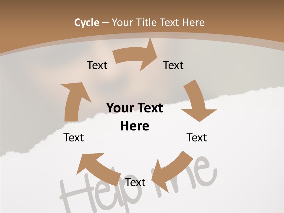 Celebration Flag Stain PowerPoint Template