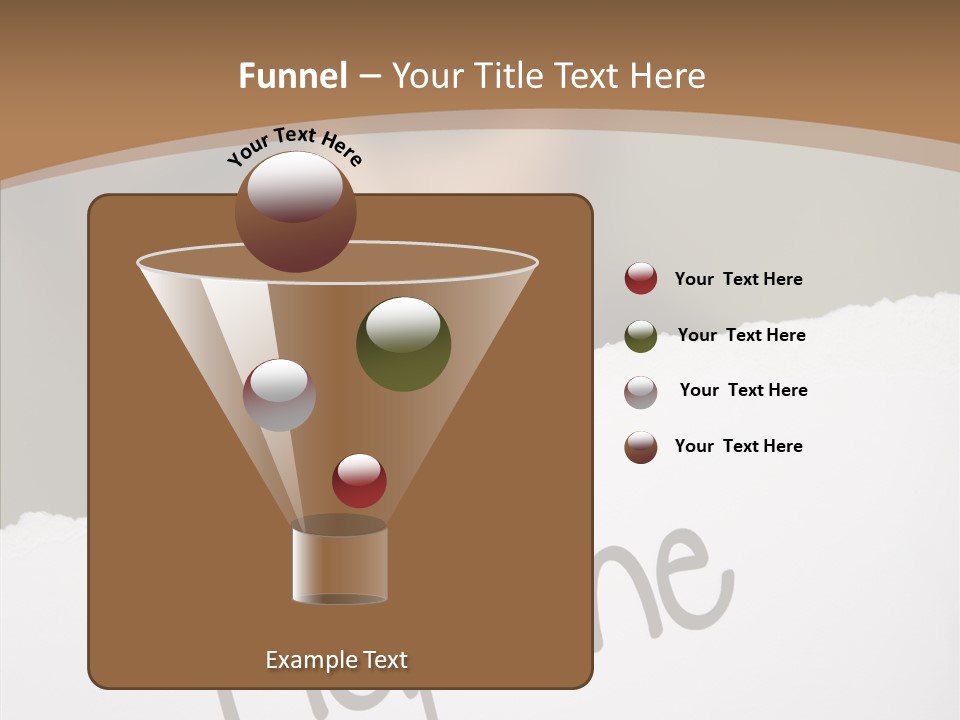 Celebration Flag Stain PowerPoint Template