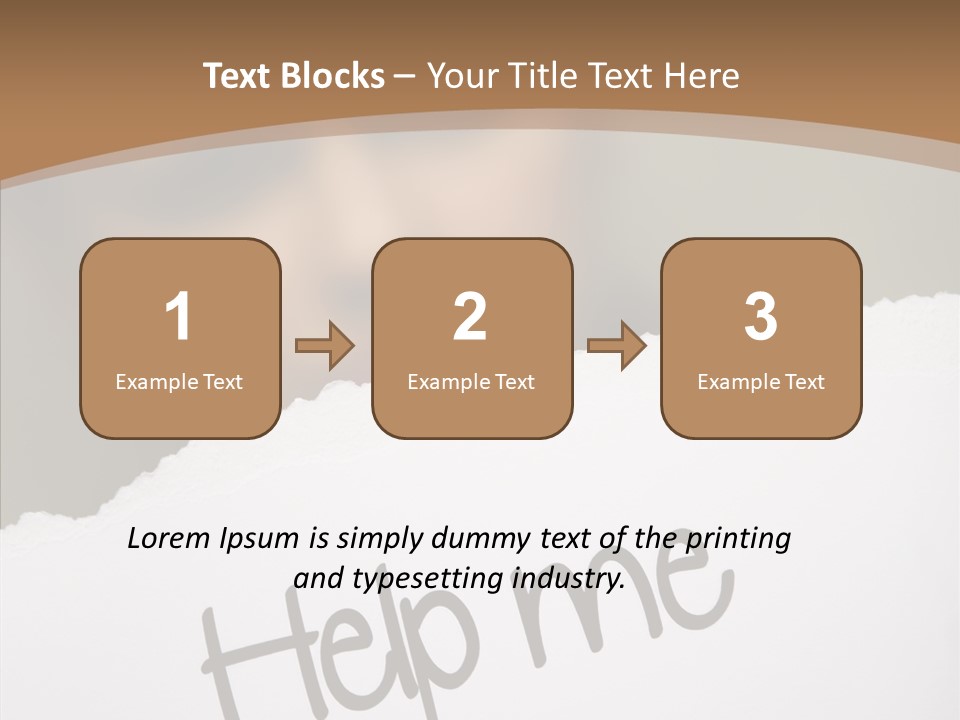 Celebration Flag Stain PowerPoint Template