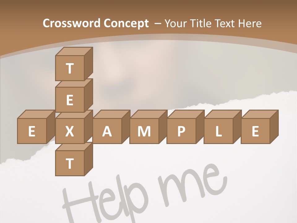 Celebration Flag Stain PowerPoint Template