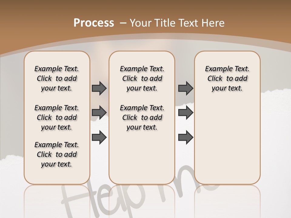 Celebration Flag Stain PowerPoint Template