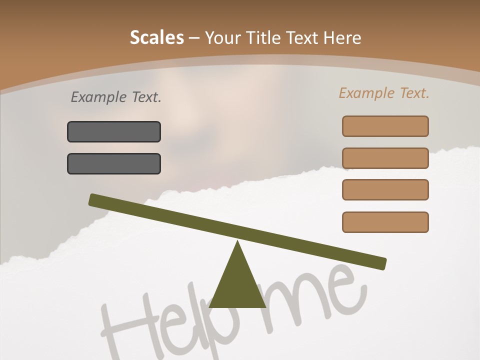 Celebration Flag Stain PowerPoint Template