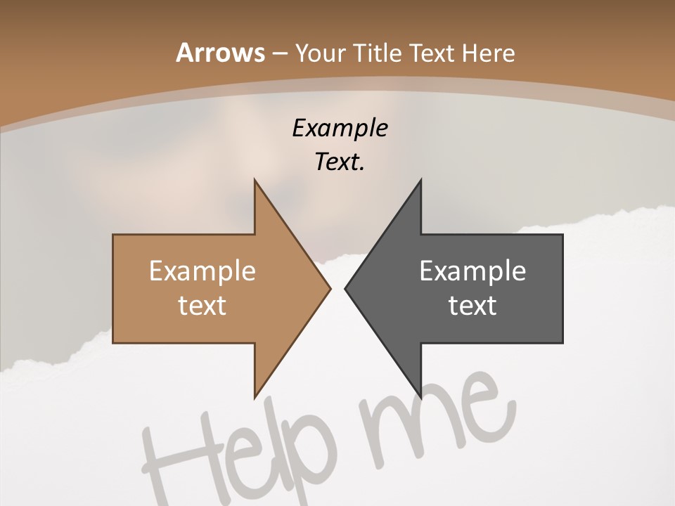 Celebration Flag Stain PowerPoint Template