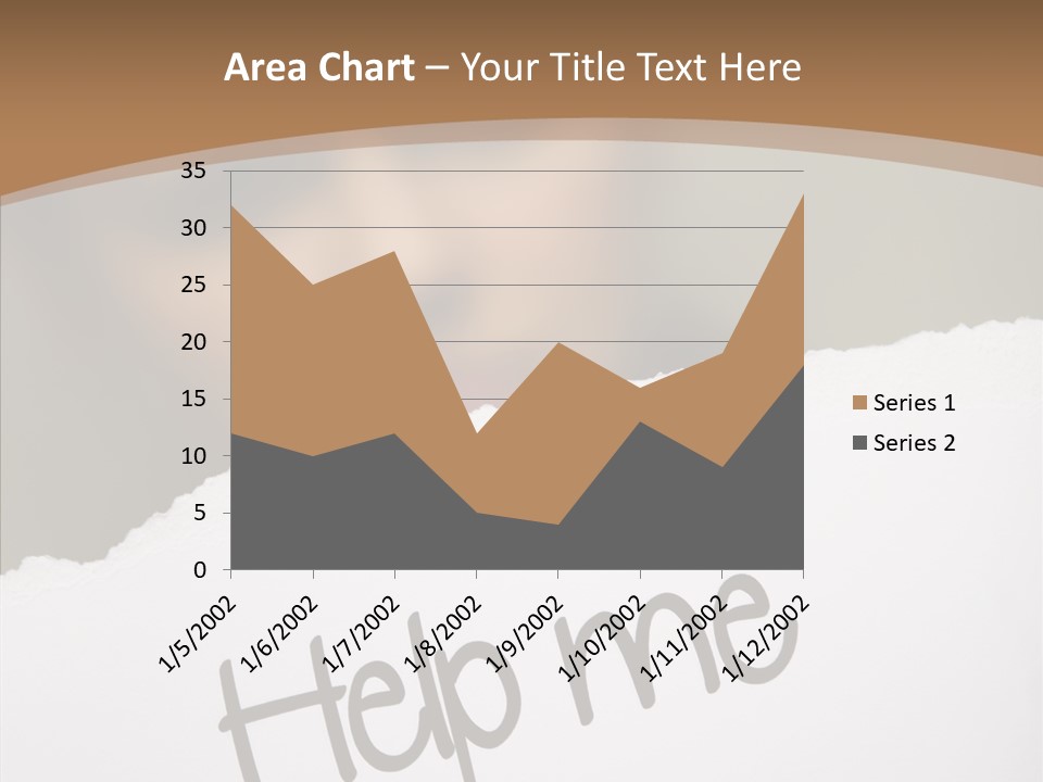 Celebration Flag Stain PowerPoint Template