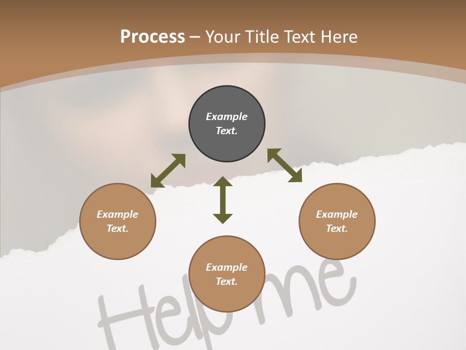 Celebration Flag Stain PowerPoint Template