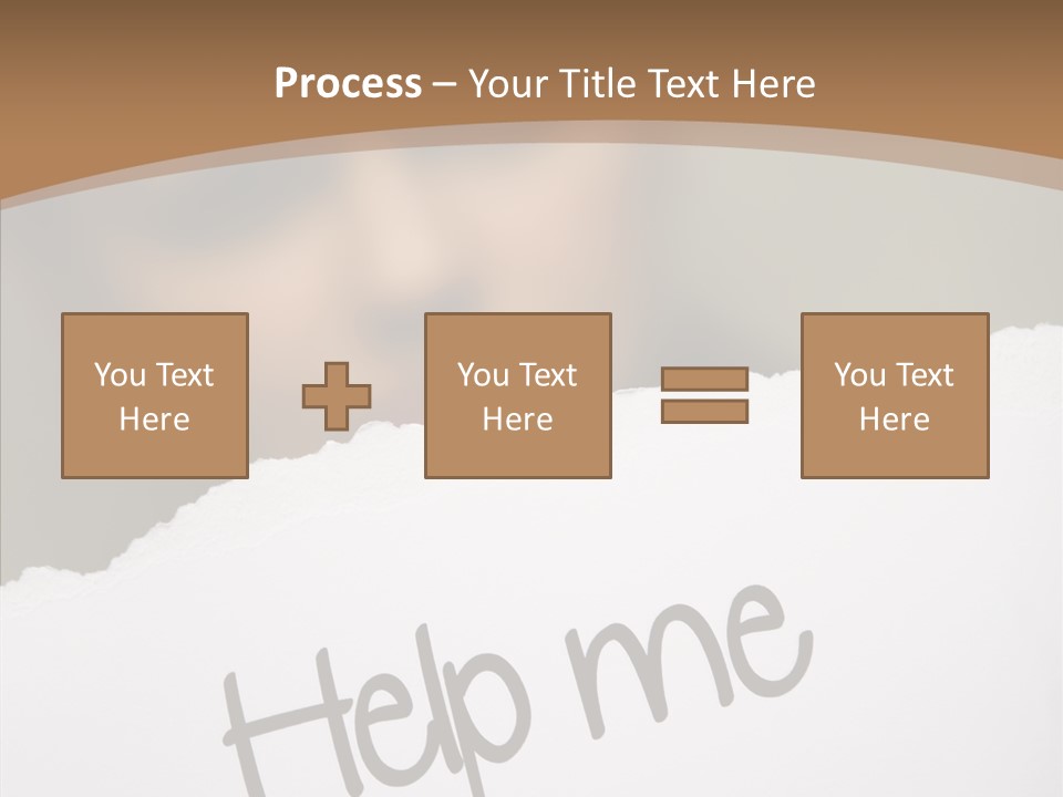 Celebration Flag Stain PowerPoint Template