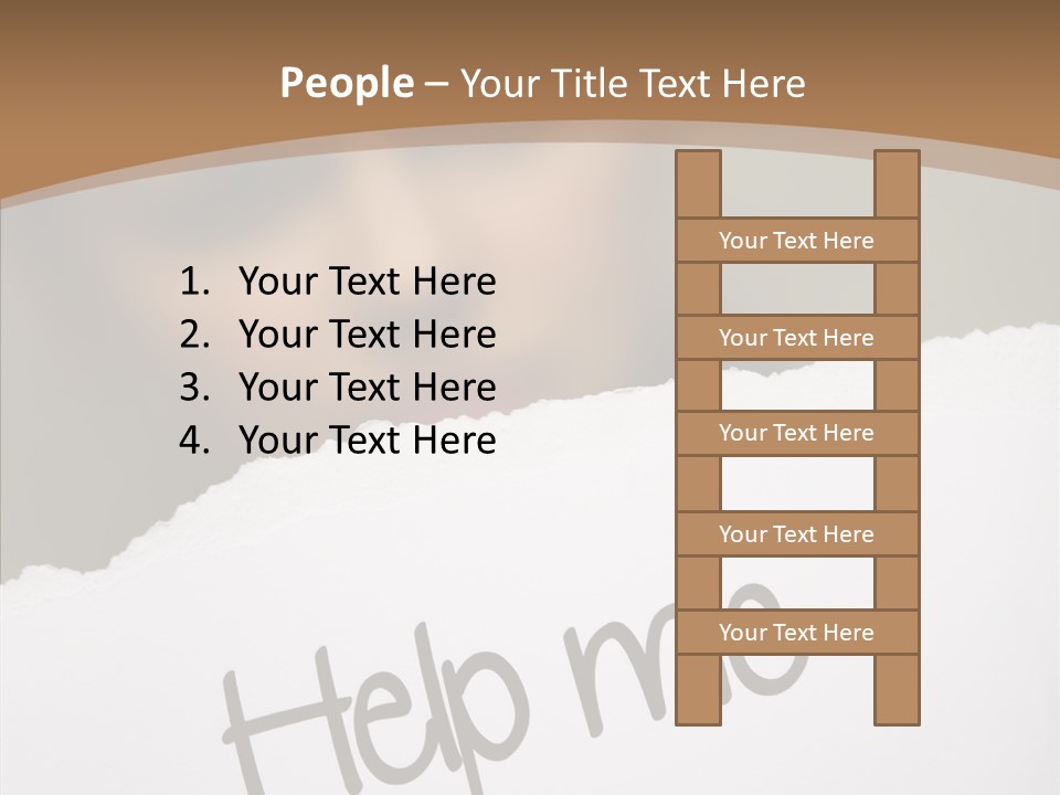 Celebration Flag Stain PowerPoint Template