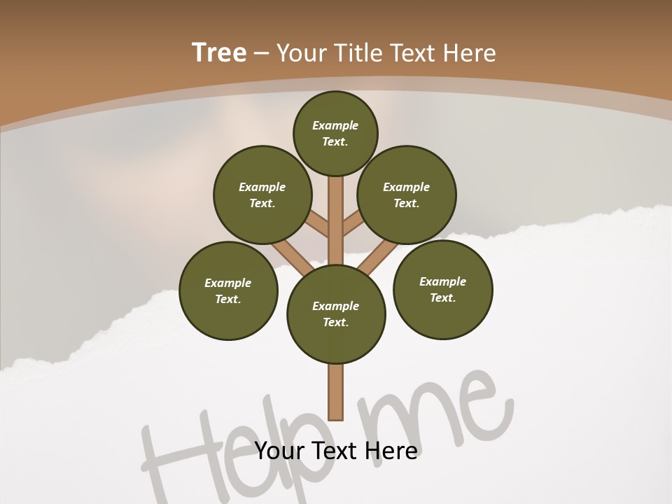 Celebration Flag Stain PowerPoint Template