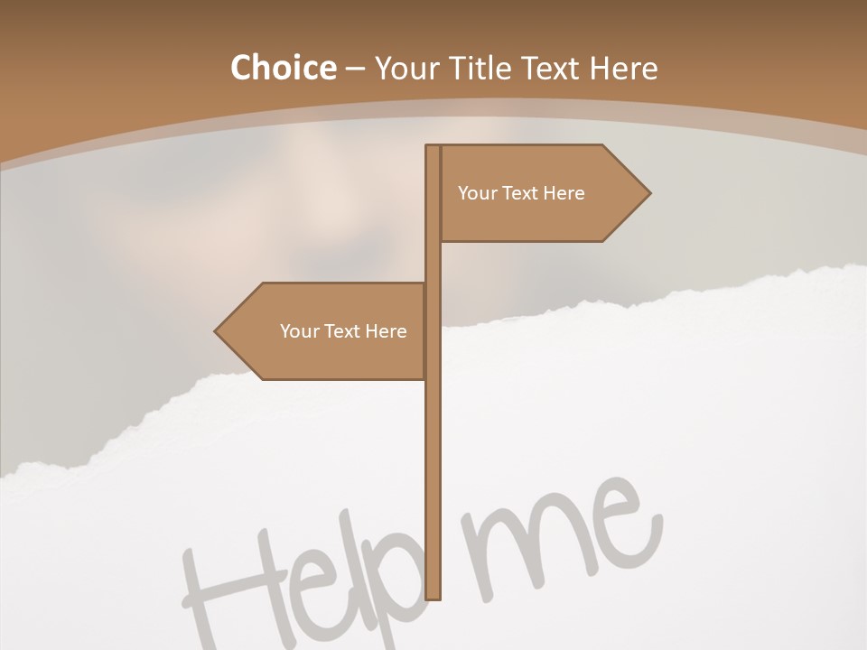 Celebration Flag Stain PowerPoint Template