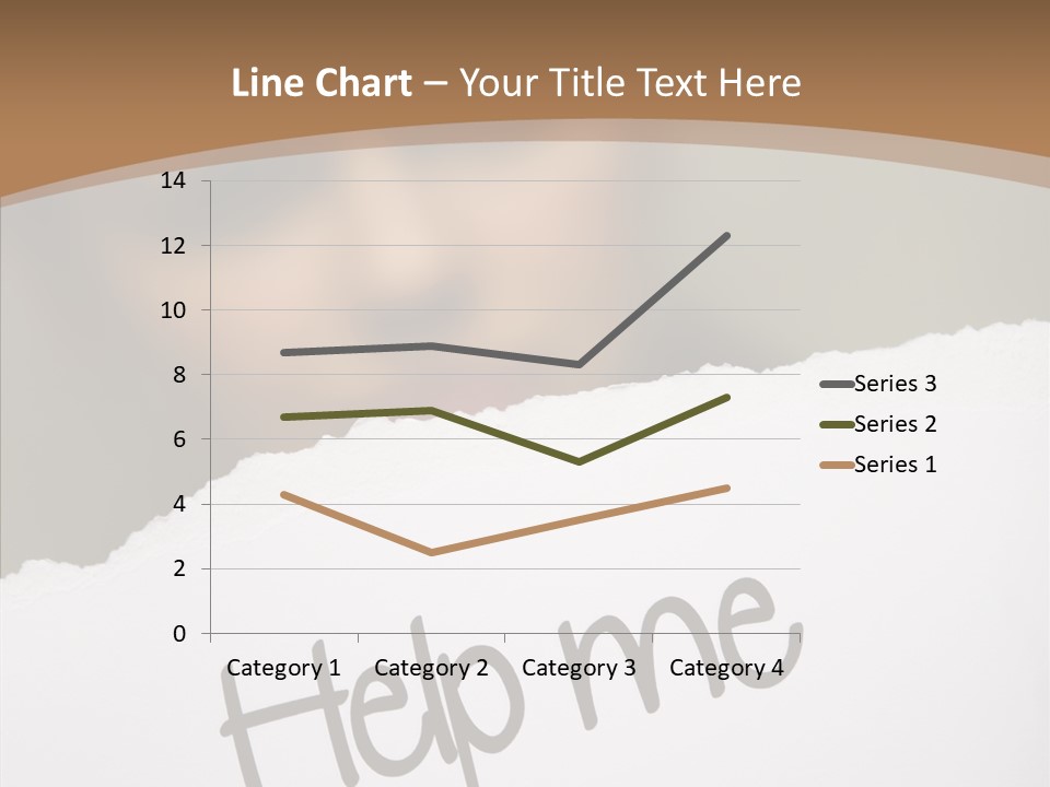 Celebration Flag Stain PowerPoint Template