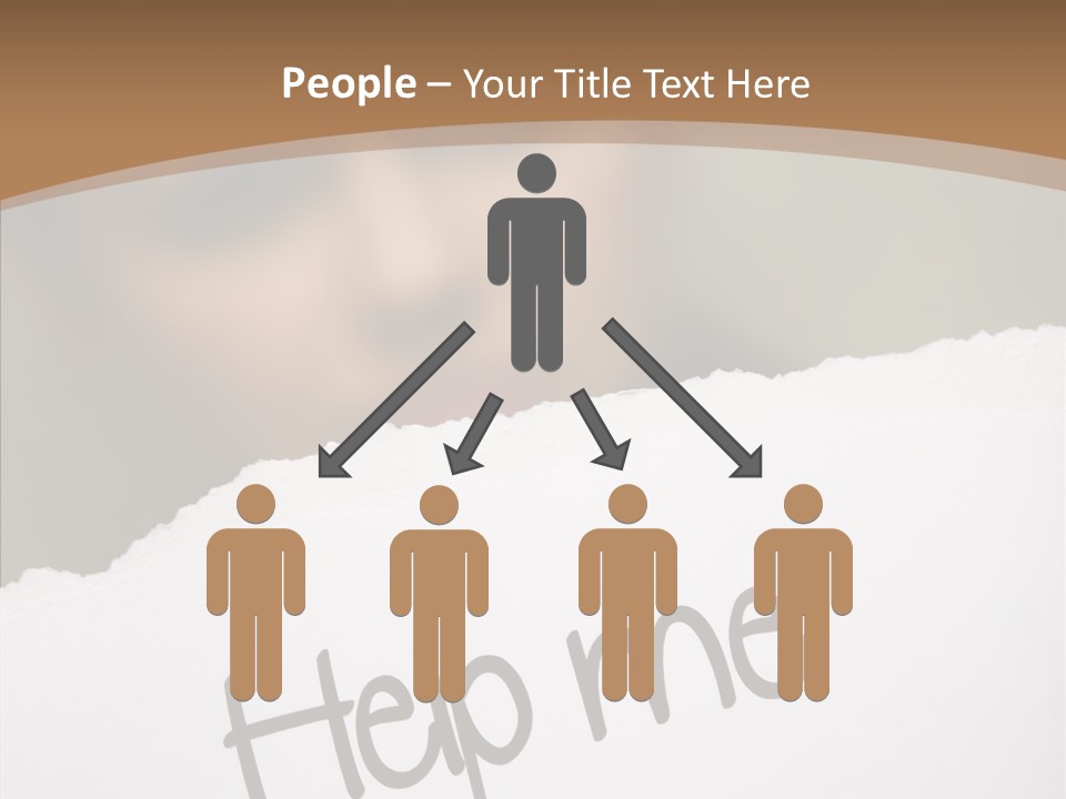 Celebration Flag Stain PowerPoint Template