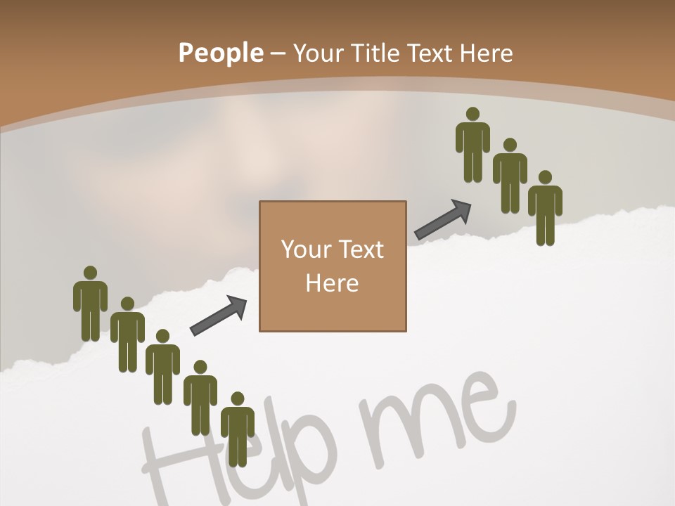 Celebration Flag Stain PowerPoint Template