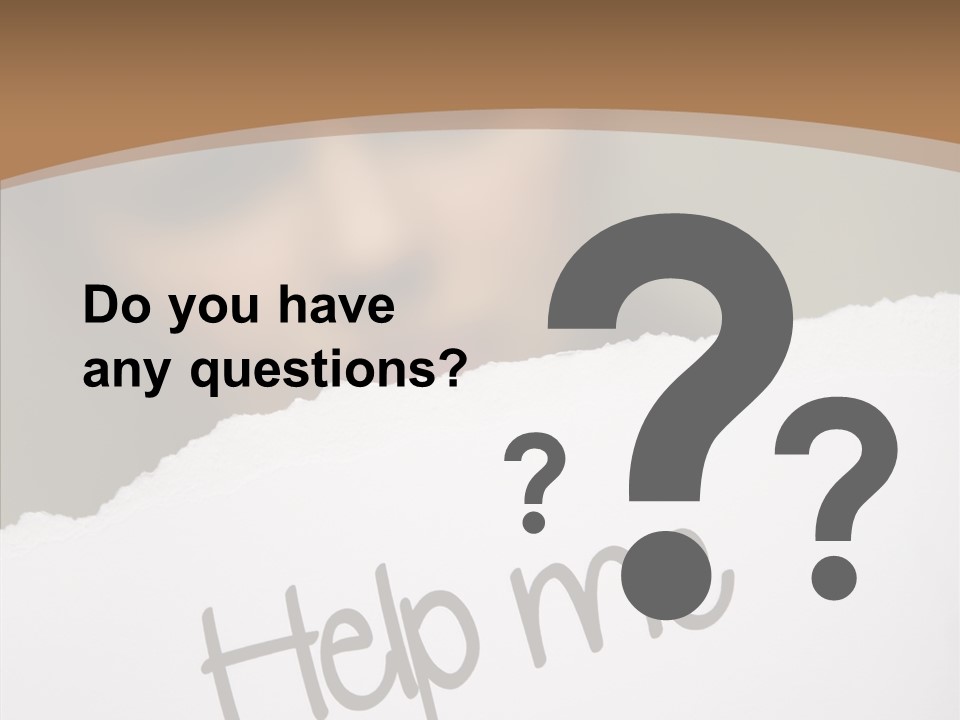 Celebration Flag Stain PowerPoint Template