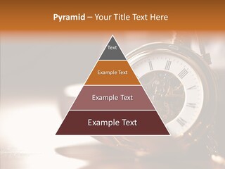 Minute Hand Roman Numeral Cog PowerPoint Template