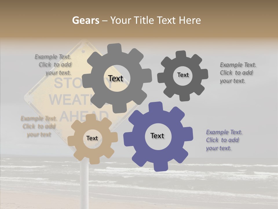 Wind Alert Warning PowerPoint Template