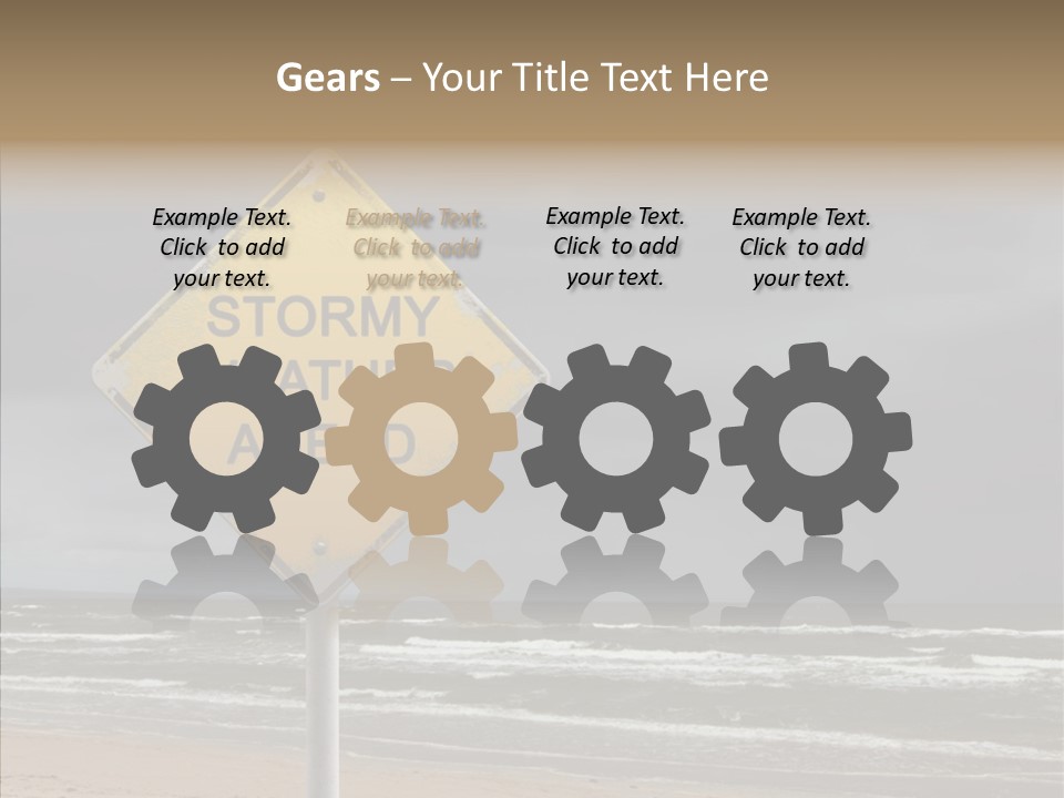 Wind Alert Warning PowerPoint Template