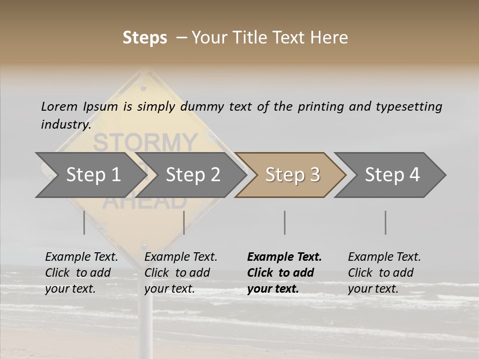Wind Alert Warning PowerPoint Template