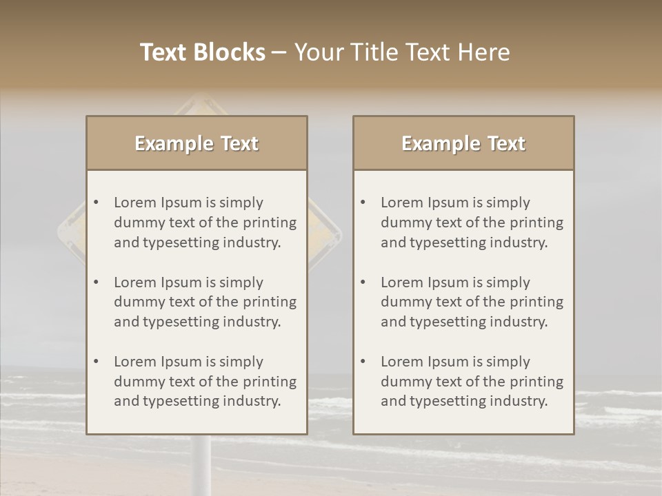 Wind Alert Warning PowerPoint Template