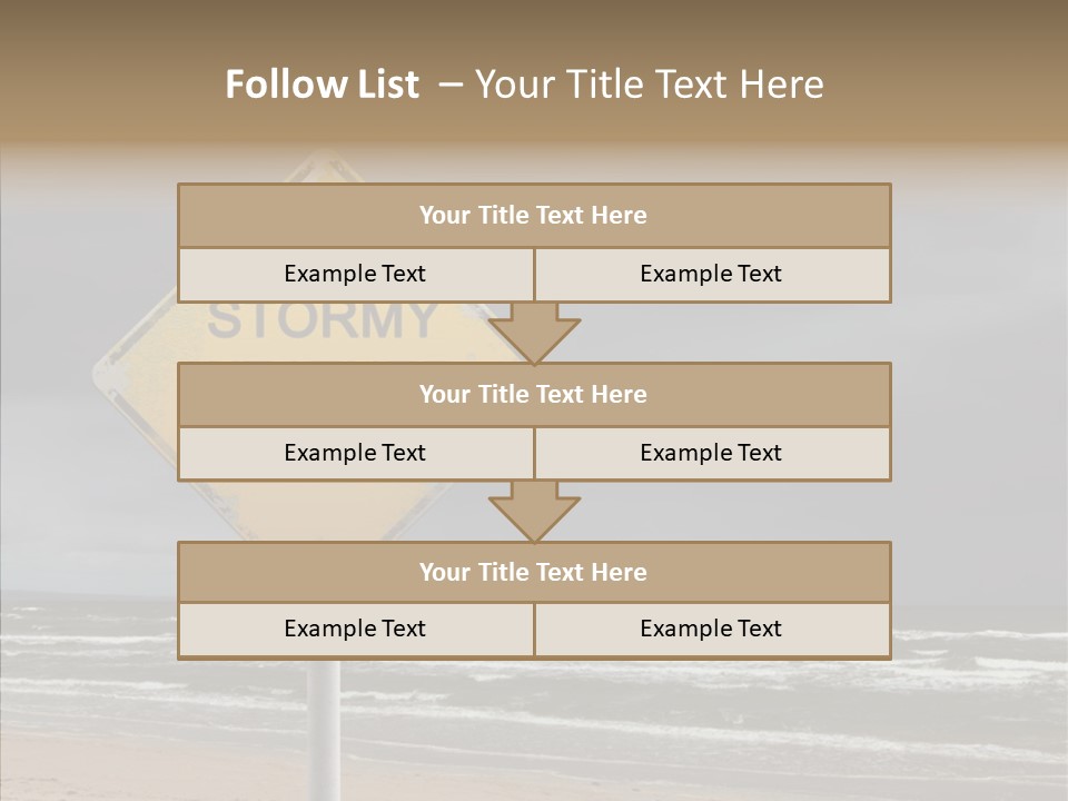 Wind Alert Warning PowerPoint Template