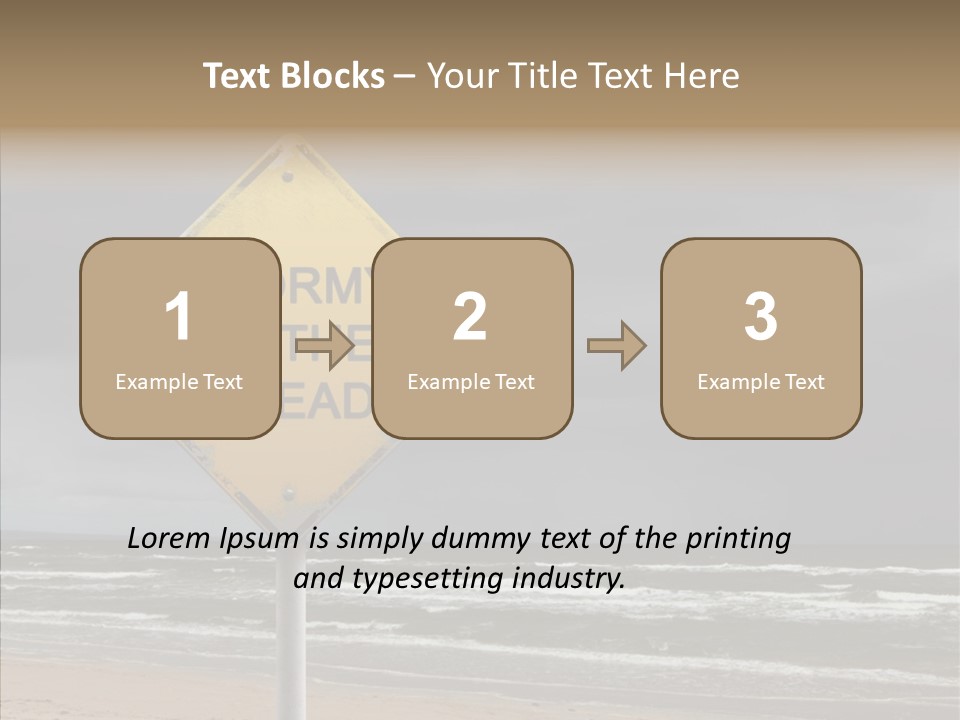 Wind Alert Warning PowerPoint Template