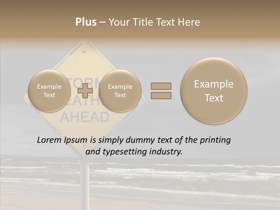 Wind Alert Warning PowerPoint Template